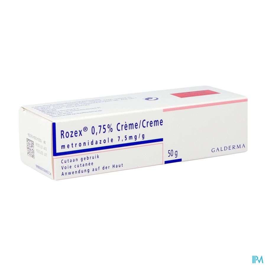Rozex Creme Tube 50g 0,75% Rozex Creme Tube 50g 0,75%