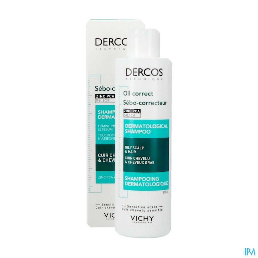 Vichy Dercos Verzorging Sh Sebum Regulerend 200ml 5