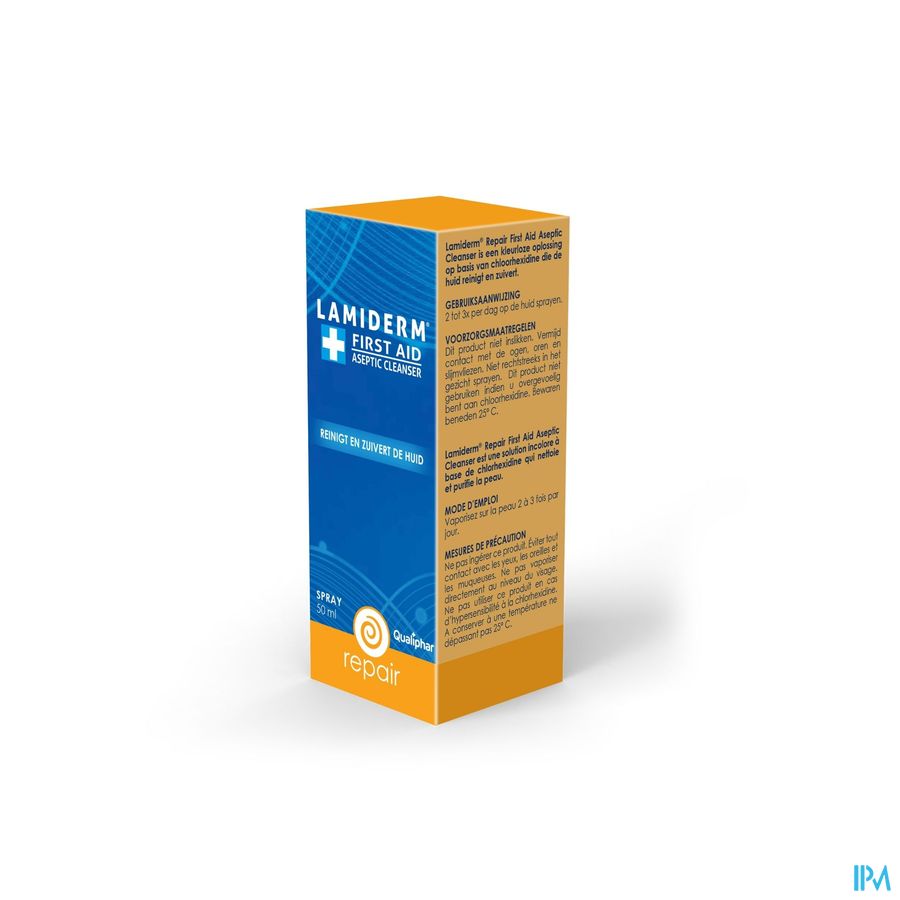 Lamiderm Repair First Aid Aseptic Clean.spray 50ml Lamiderm Repair First Aid Aseptic Clean.spray 50ml