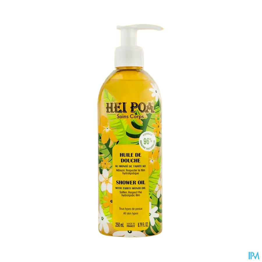 Hei Poa Huile Douche Monoi 250ml Hei Poa Huile Douche Monoi 250ml