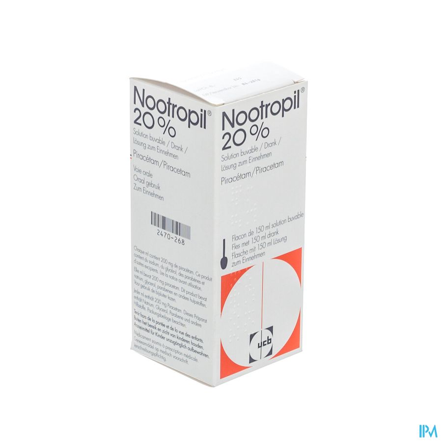 Nootropil Sol 150ml 20%