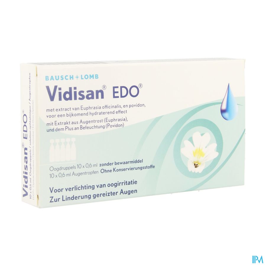 Vidisan Edo Oogdruppels 10 Ud Vidisan Edo Oogdruppels 10 Ud