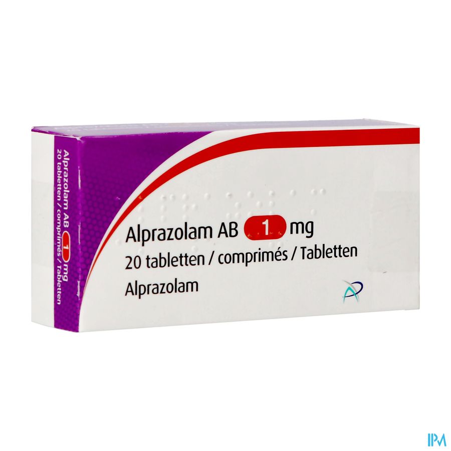 Alprazolam Ab Comp 20x1mg Alprazolam Ab Comp 20x1mg