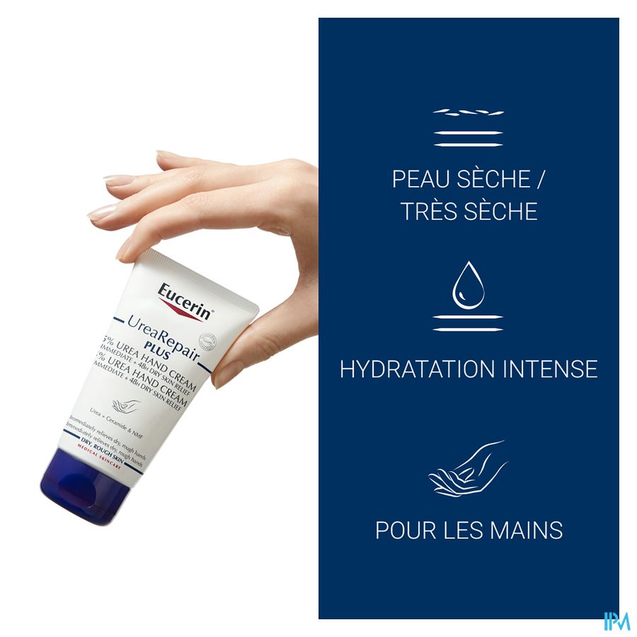 Eucerin Urearepair Plus Creme Mains 5% Uree 75ml 4