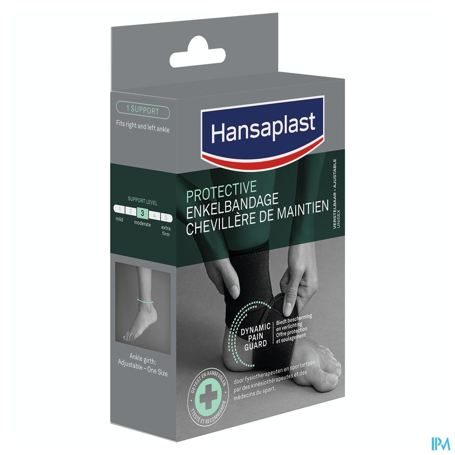 Hansaplast Enkelbandage Verstelbaar 1 Maat 1