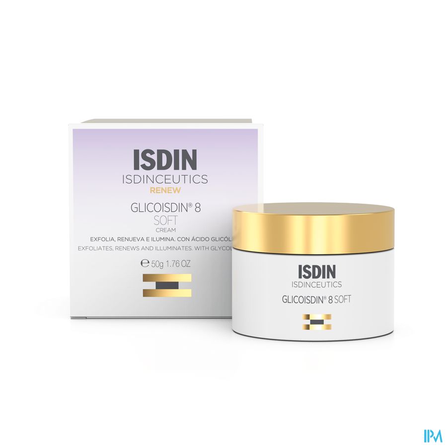 Isdinceutics Glicoisdin 8 Soft Facial Cream 50g Isdinceutics Glicoisdin 8 Soft Facial Cream 50g