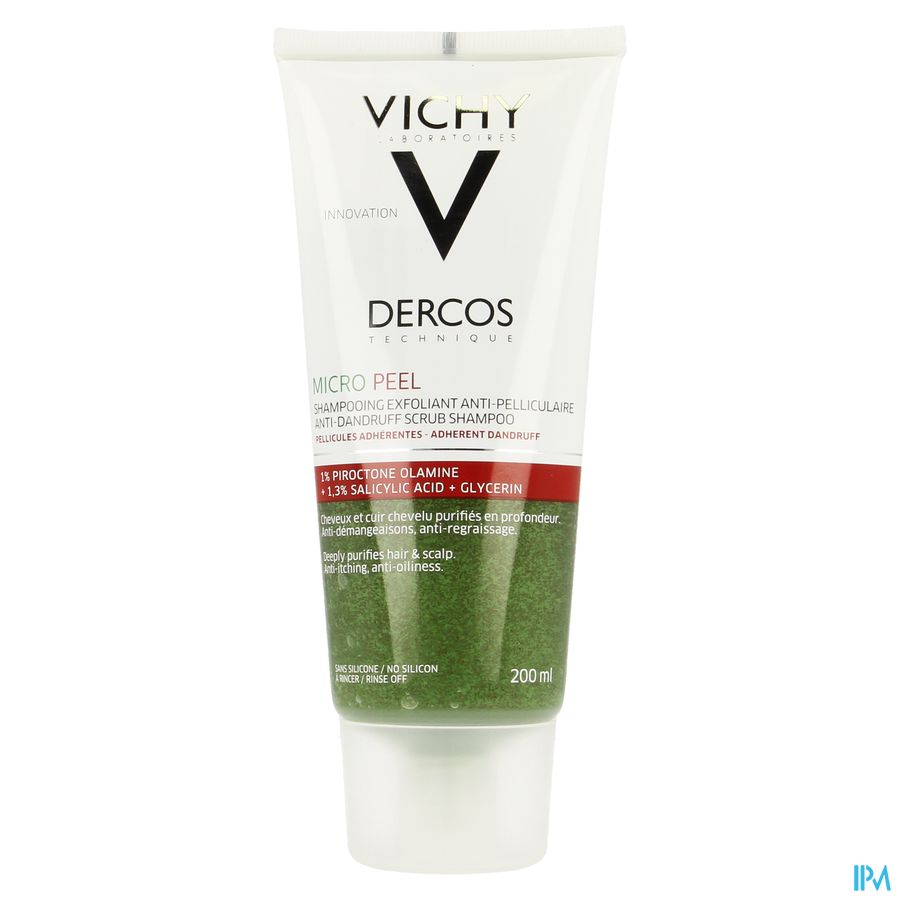 Vichy Dercos A/pell Micropeel Sh Scrub 200ml Vichy Dercos A/pell Micropeel Sh Scrub 200ml