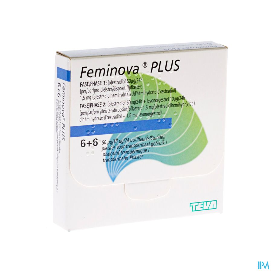 Feminova Plus Patch 12 X 1,5mg Feminova Plus Patch 12 X 1,5mg