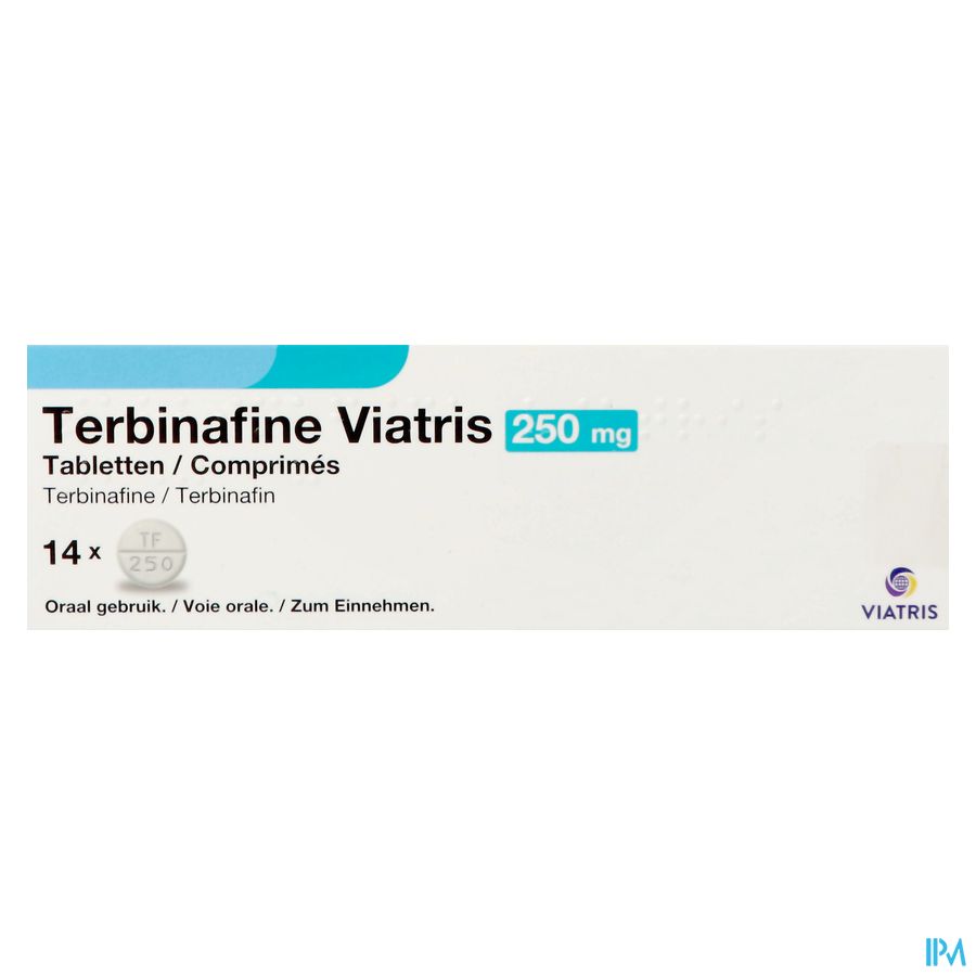 Terbinafine Viatris 250mg Tabl 14 3