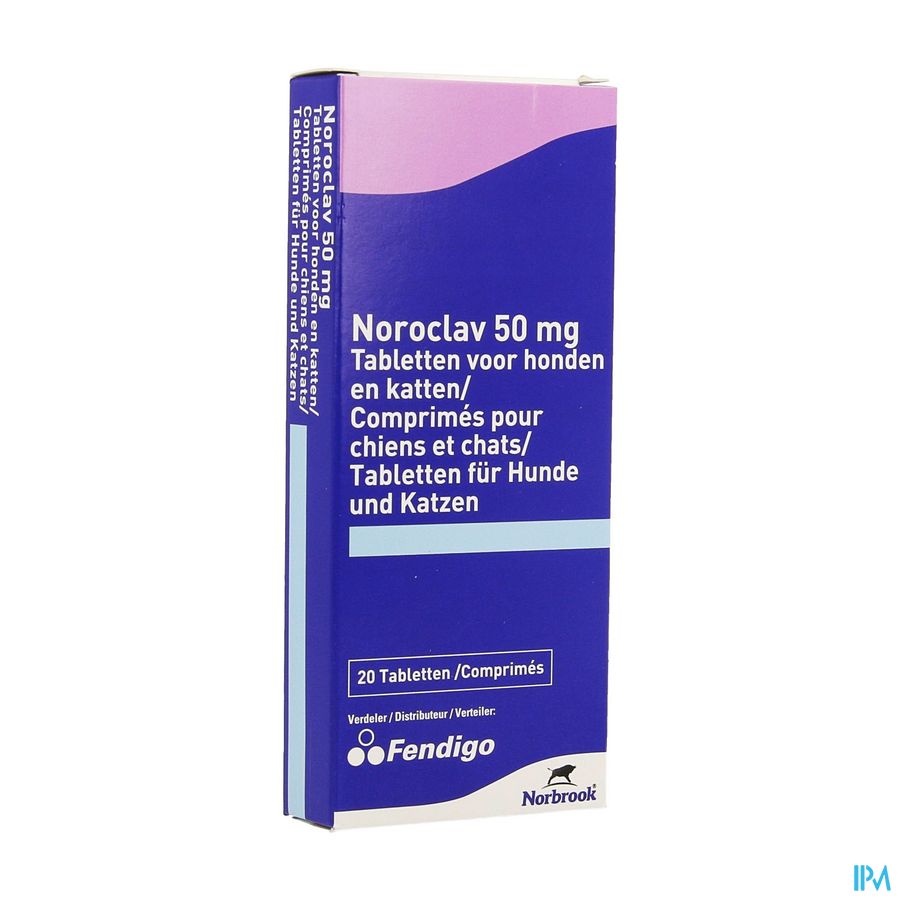 Noroclav Hond Comp 20x 50mg Noroclav Hond Comp 20x 50mg