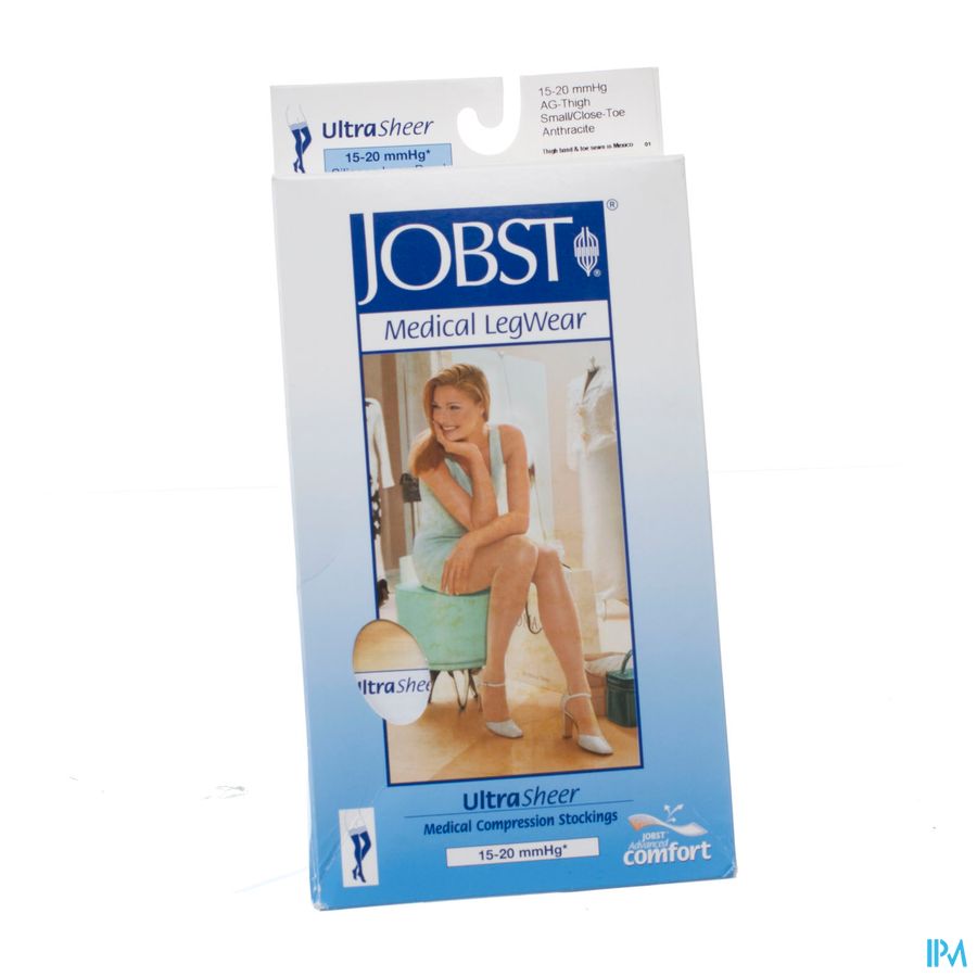 Jobst Ultrasheer Comf.k1 Dijkous Anthracite S