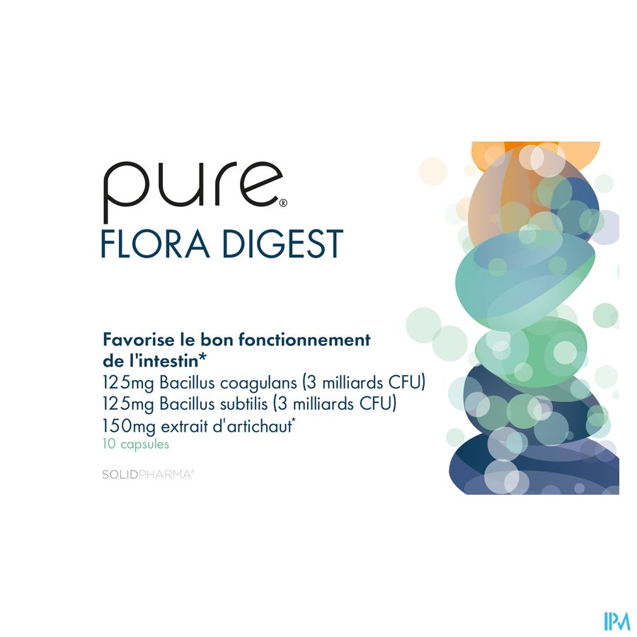 Pure Flora Digest Caps 10 Vervangt 4429-908 3