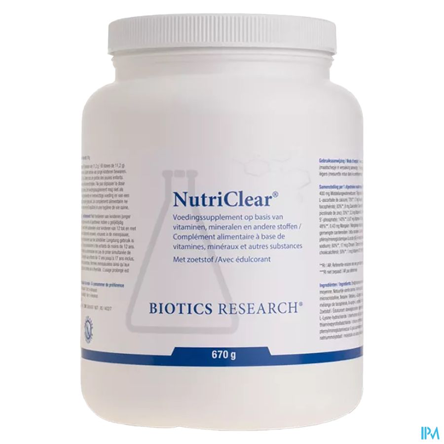 Nutriclear Pdr 670g 2