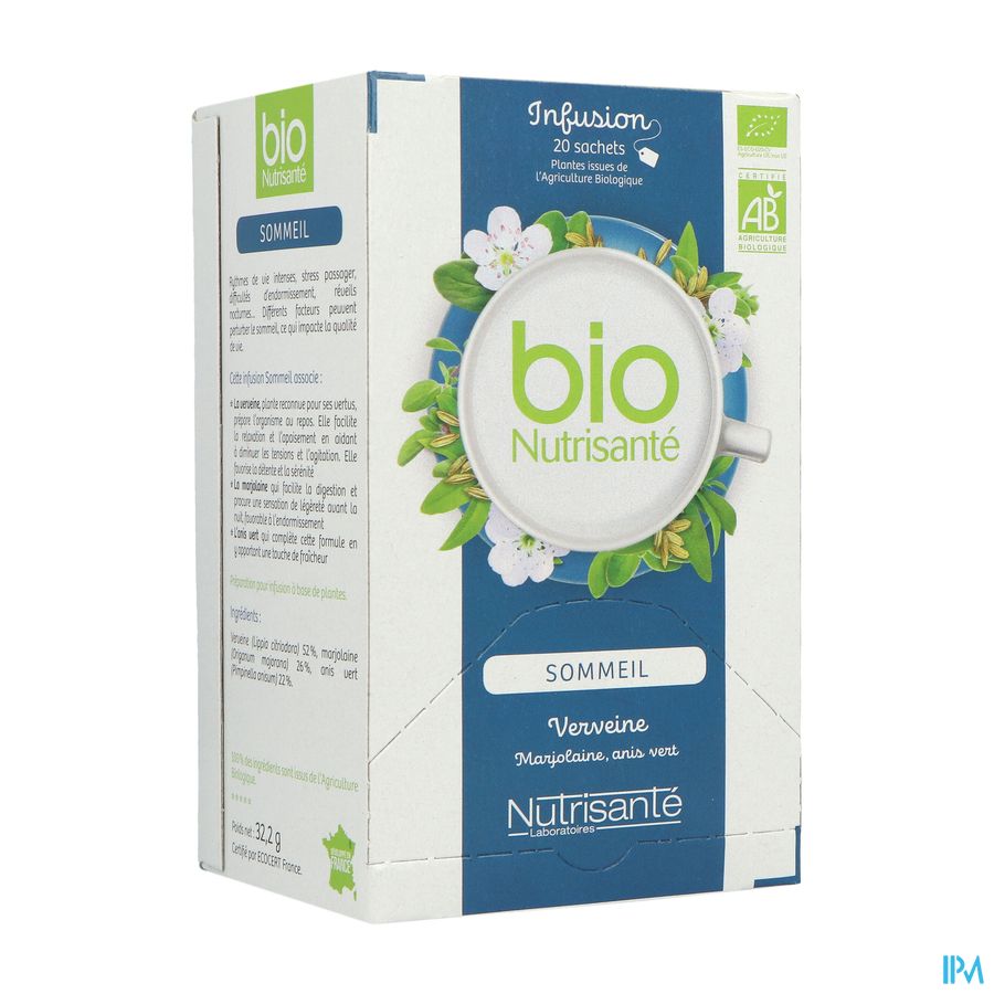 Infusie Bio Slaap Zakje 20 Infusie Bio Slaap Zakje 20