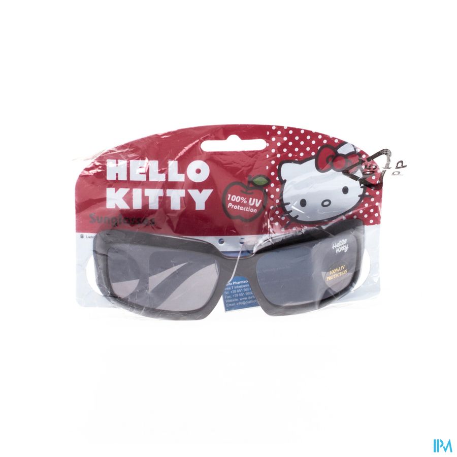Hello Kitty Lunettes Solaires Carrees Noires