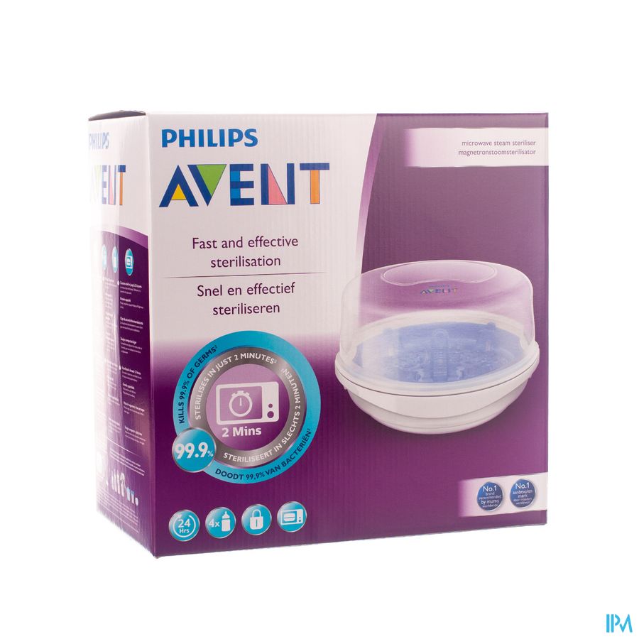 Philips Avent Sterilisator Microgolf Zonder Accessoires SCF281/02 Philips Avent Sterilisator Microgolf Zonder Accessoires SCF281/02