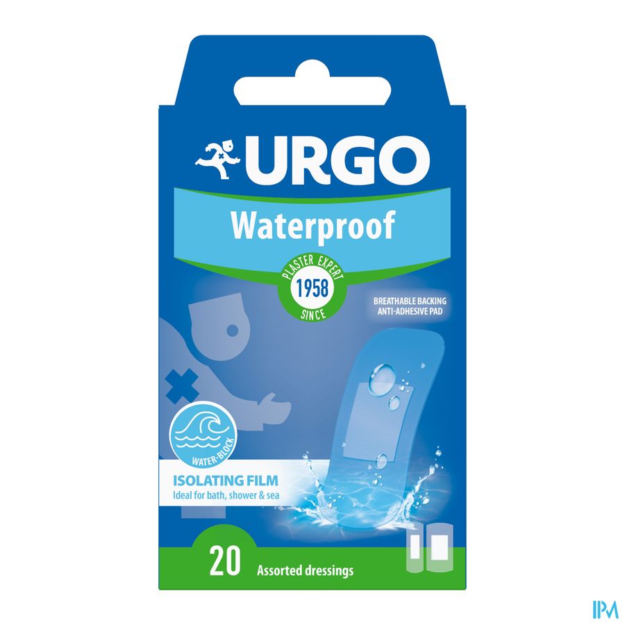 Urgo Pleisters Waterproof 20 Urgo Pleisters Waterproof 20