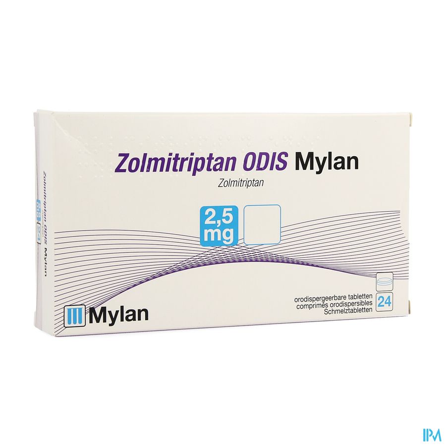 Zolmitriptan Odis Viatris 2,5mg Orodisp.tabl 24 1