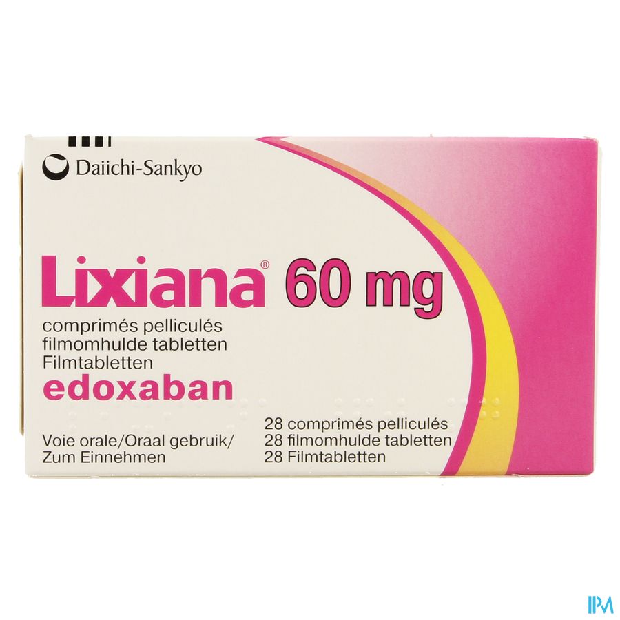 Lixiana 60mg Filmomh Tabl 28 X 60mg 1