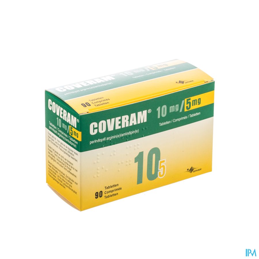 Coveram 10mg/ 5mg Comp 90 Coveram 10mg/ 5mg Comp 90