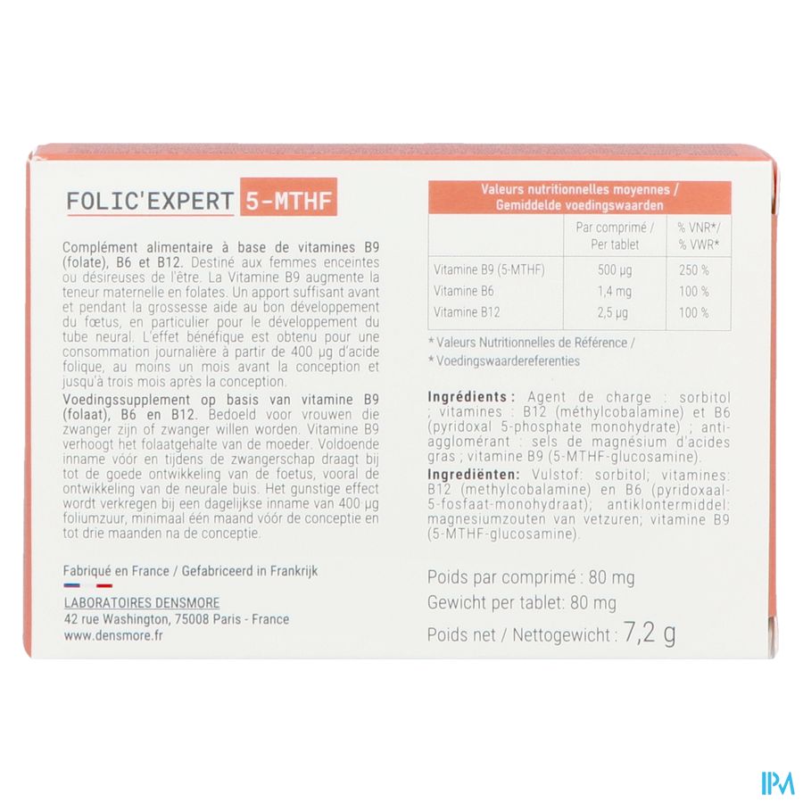 Folic'expert Tabl 90 3