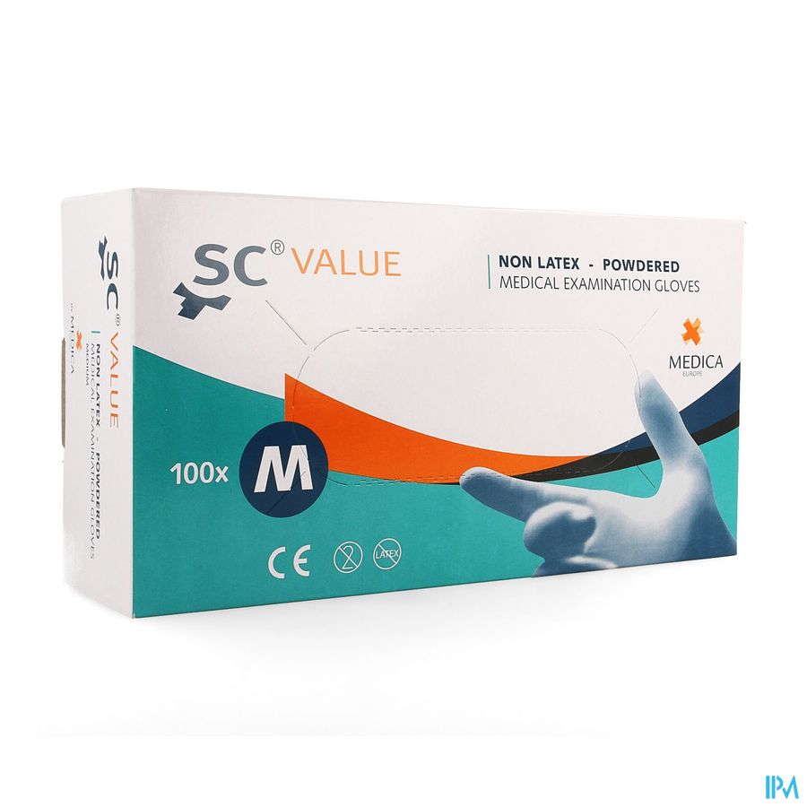 Sensicare Onderzoekhandsch. Stretchvinyl M 100 Sensicare Onderzoekhandsch. Stretchvinyl M 100