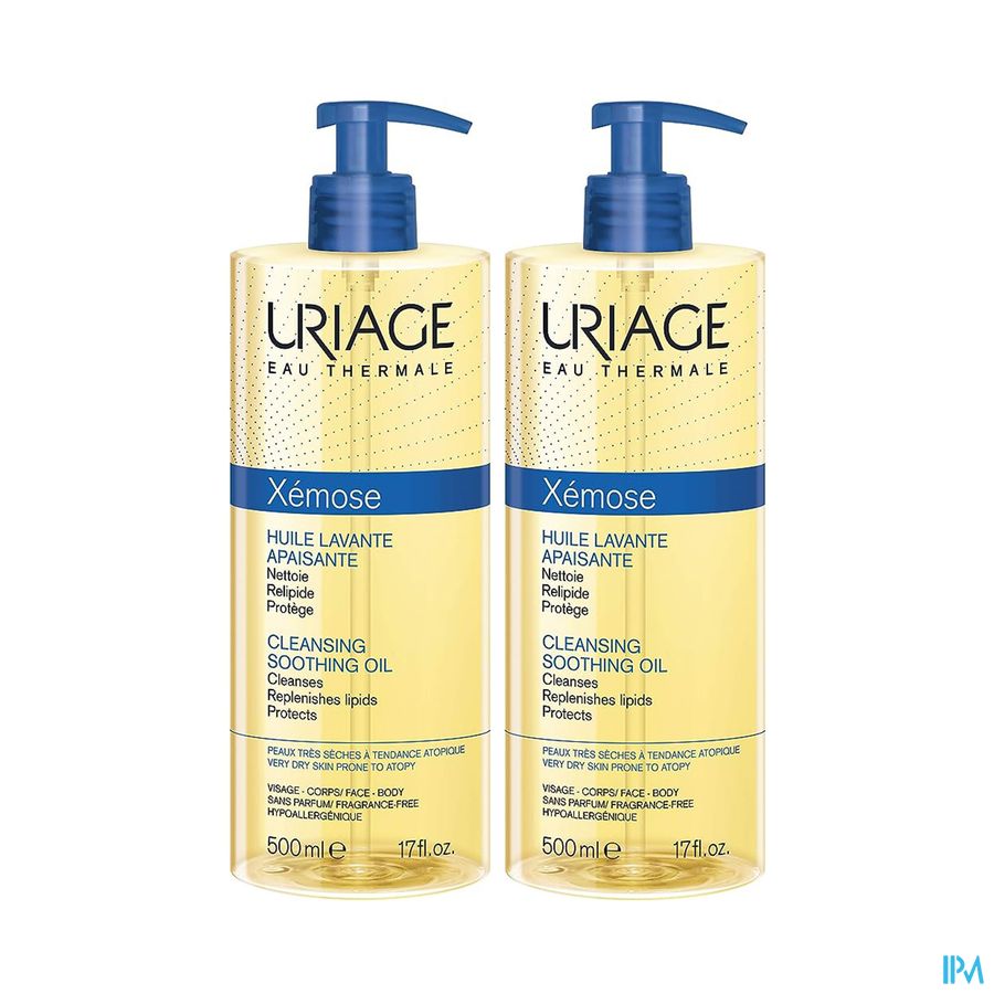 Uriage Xemose Wasolie 2x500ml Uriage Xemose Wasolie 2x500ml