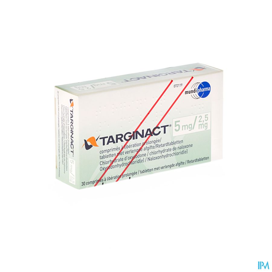 Targinact Comp Prol 5/2,5mg Comp 30 Targinact Comp Prol 5/2,5mg Comp 30