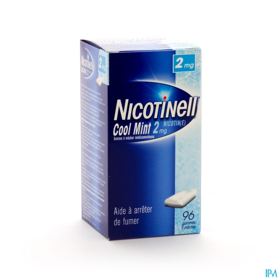 Nicotinell Cool Mint 2mg Gommes A Macher 96 1