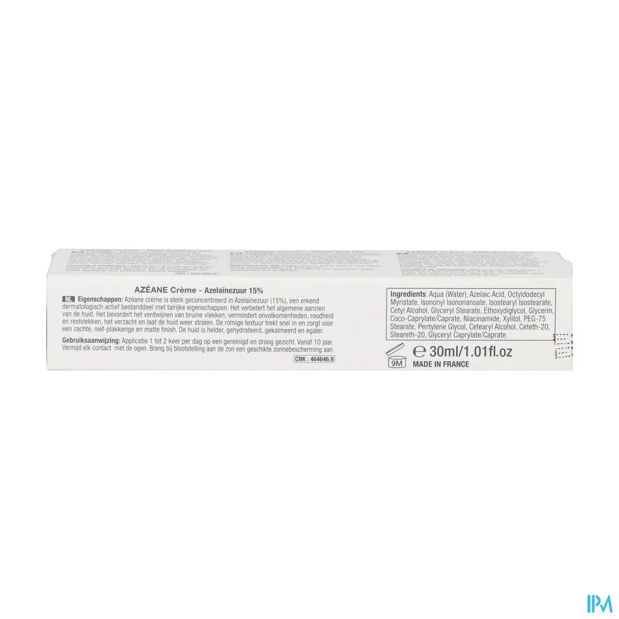 Azeane Creme Azelainezuur 15% 30ml 2
