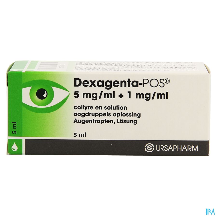 Dexagenta Pos Collyre 5 Ml 1