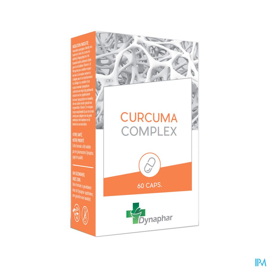 Dynaphar Curcuma Complexe Caps 60 Dynaphar Curcuma Complexe Caps 60