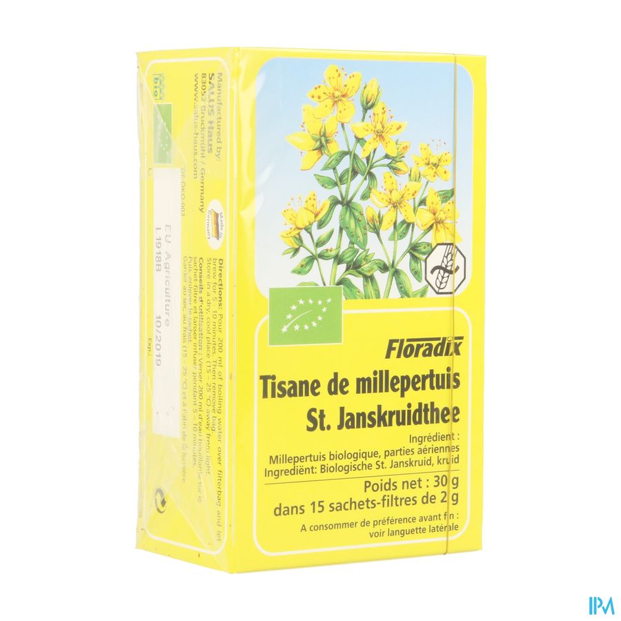 Salus Tisane Sint Janskruid Bio Builtje 15 Salus Tisane Sint Janskruid Bio Builtje 15