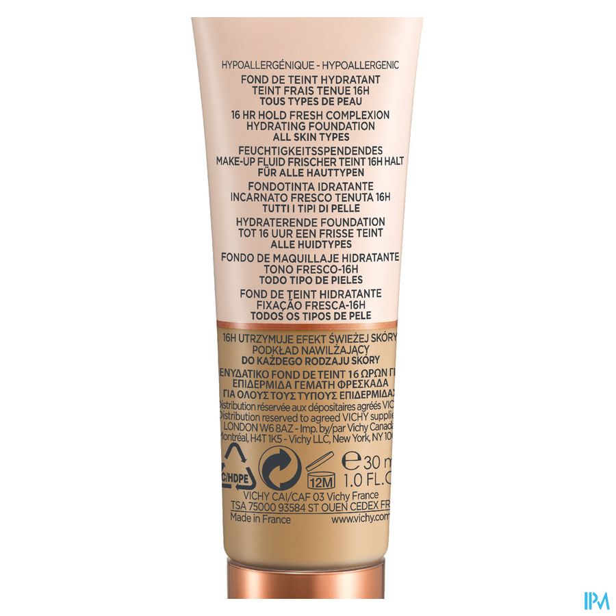 Vichy Mineralblend Fdt Sienna 12 30ml 3