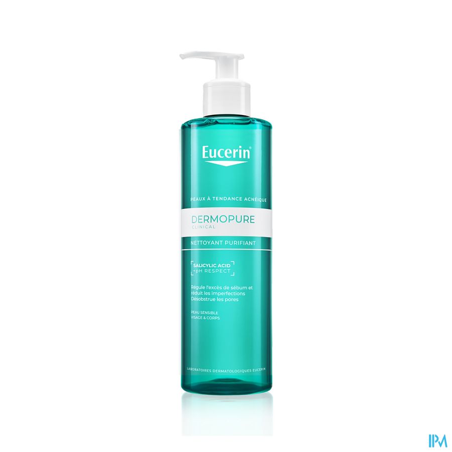 Eucerin Dermopure Clinic.nettoyant Purifiant 400ml Eucerin Dermopure Clinic.nettoyant Purifiant 400ml