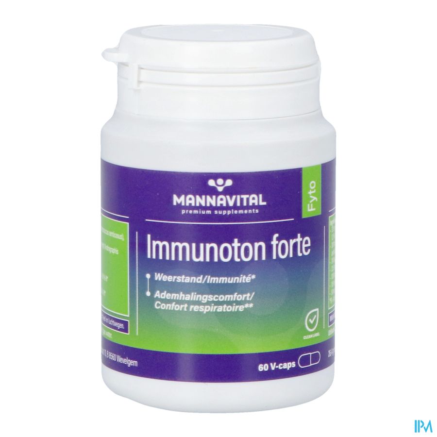 Mannavital Immunoton Forte V-caps 60 4