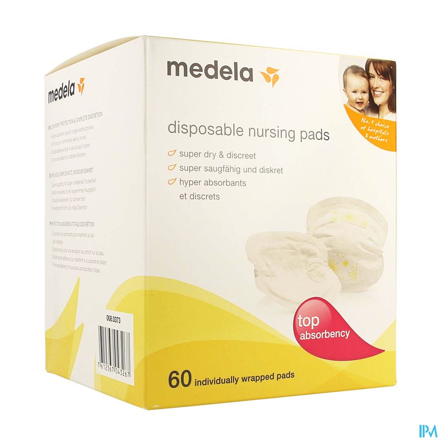 Medela Compresses Allaitement 60 0080373 2