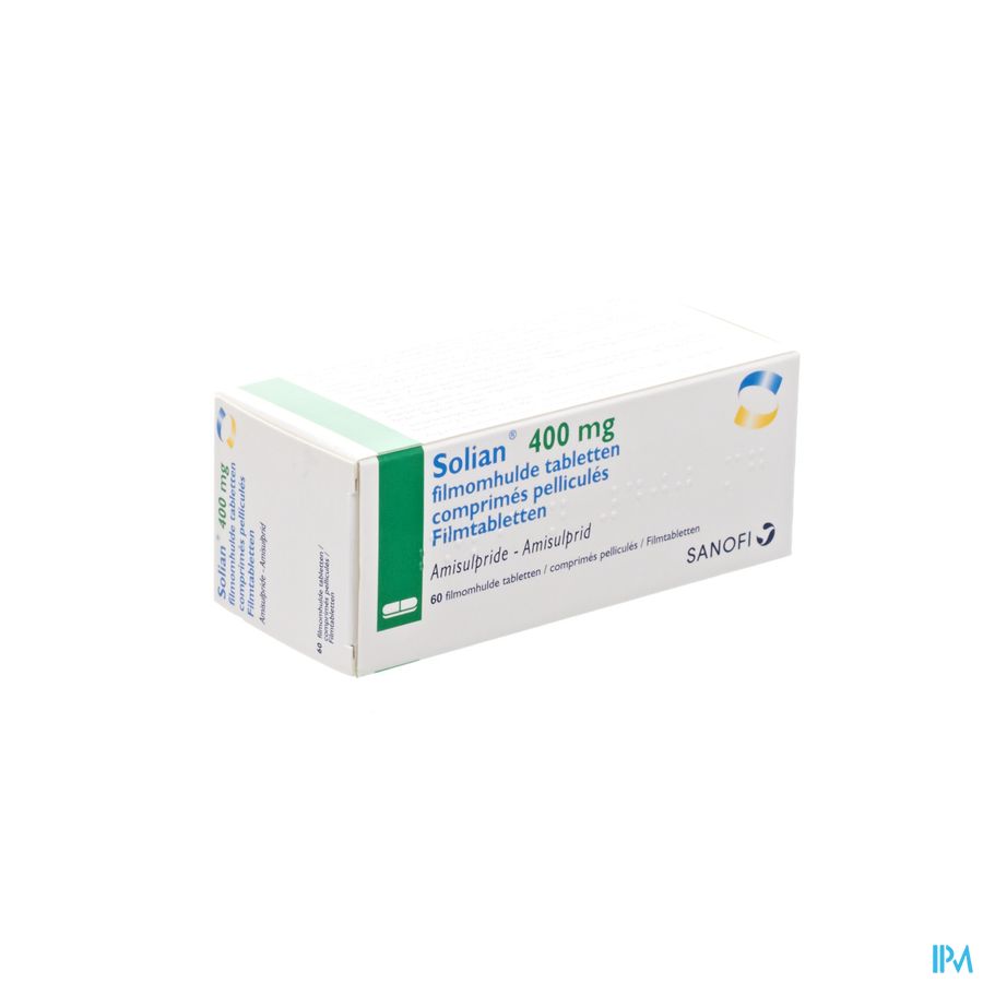 Solian Impexeco 400 Comp 60 X 400mg Pip