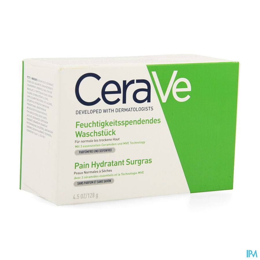 Cerave Pain Hydratant Surgras 128g 1