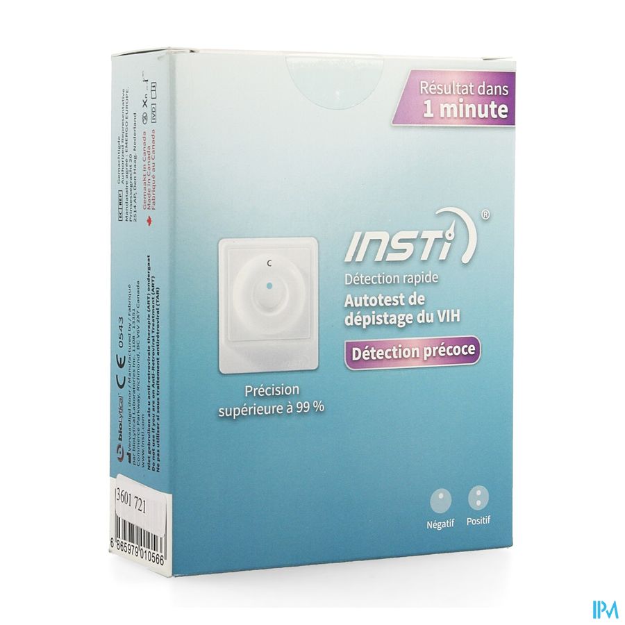 Insti Hiv Self Test Single Test Kit Insti Hiv Self Test Single Test Kit