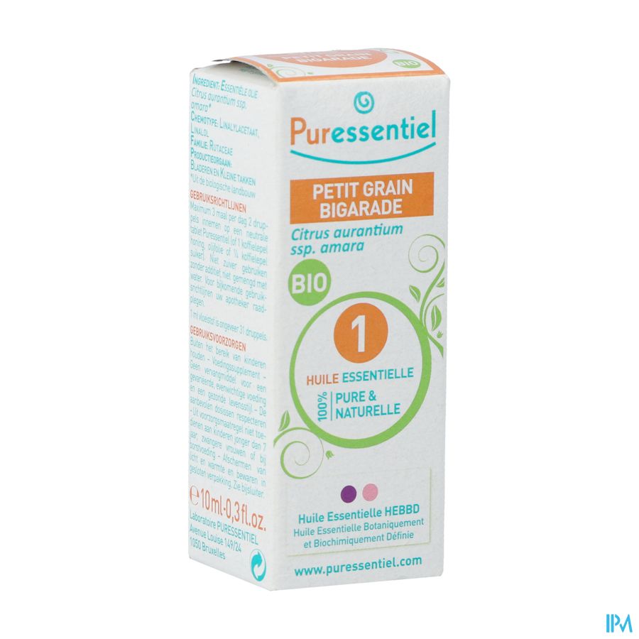 Puressentiel He Pt.gr.bigarad.bio Exp.10ml Puressentiel He Pt.gr.bigarad.bio Exp.10ml