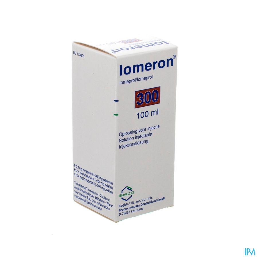 Iomeron Bracco Fl 300mg/ml 100ml