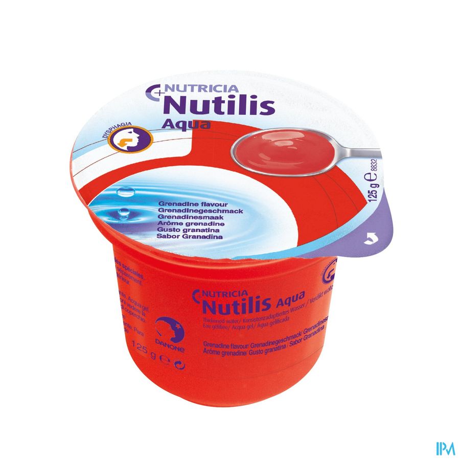 Nutilis Verdikt Water Grenadine Cups 12x125g Nutilis Verdikt Water Grenadine Cups 12x125g