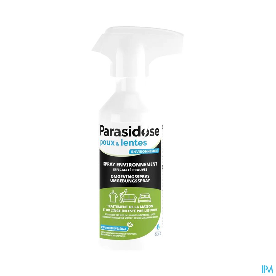 Parasidose Spray Environnement A/poux-lentes 250ml Parasidose Spray Environnement A/poux-lentes 250ml