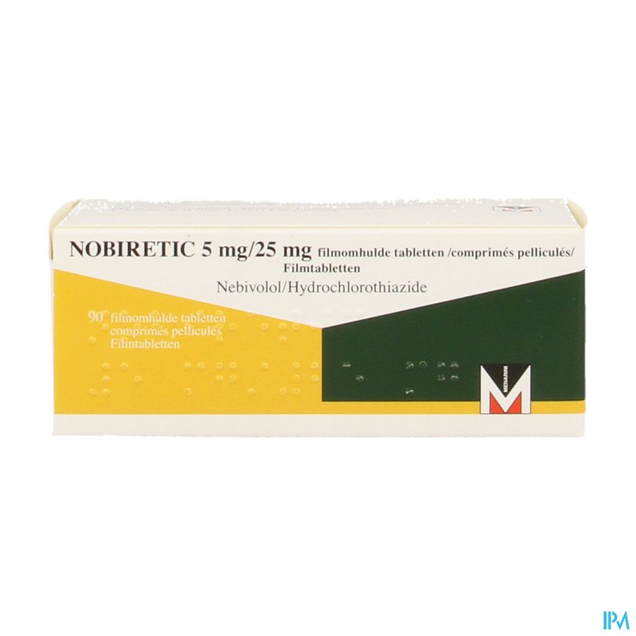 Nobiretic 5mg/25,0mg Comp 90 Nobiretic 5mg/25,0mg Comp 90