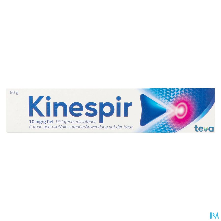 Kinespir 10mg/g Gel 60g 1