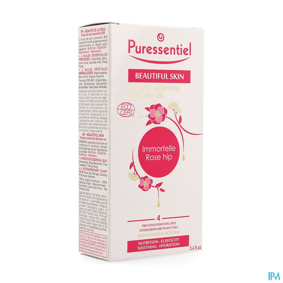 Puressentiel Prachtige Huid Verzorg.olie Bio 100ml Puressentiel Prachtige Huid Verzorg.olie Bio 100ml