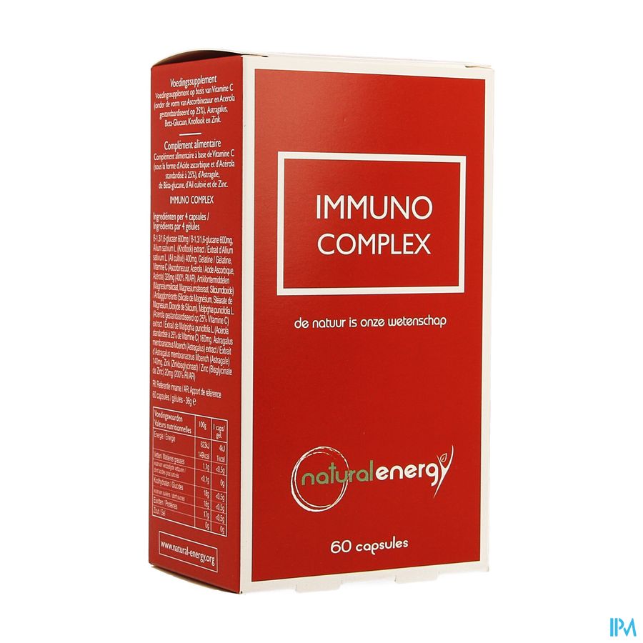Natural Energy Immuno Complex Caps 60 Natural Energy Immuno Complex Caps 60