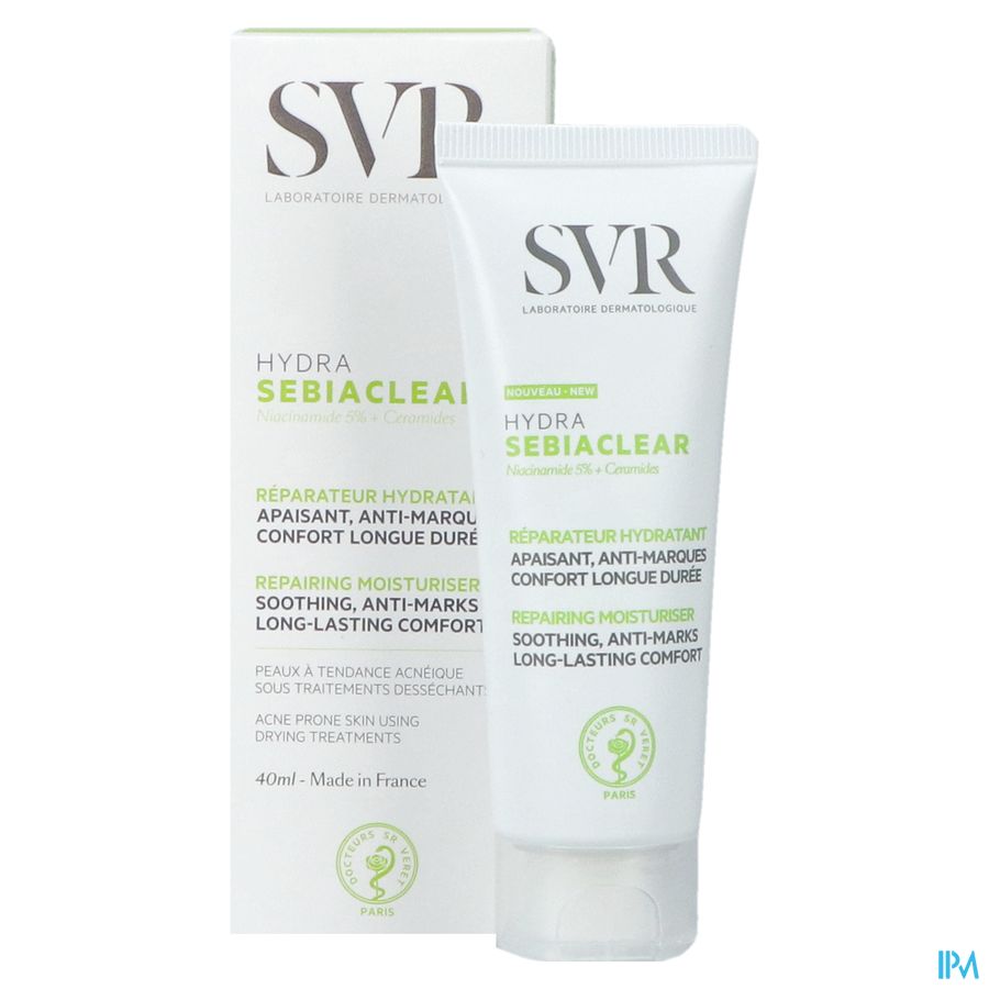 Svr Sebiaclear Creme Hydra Tube 40ml Nf 3