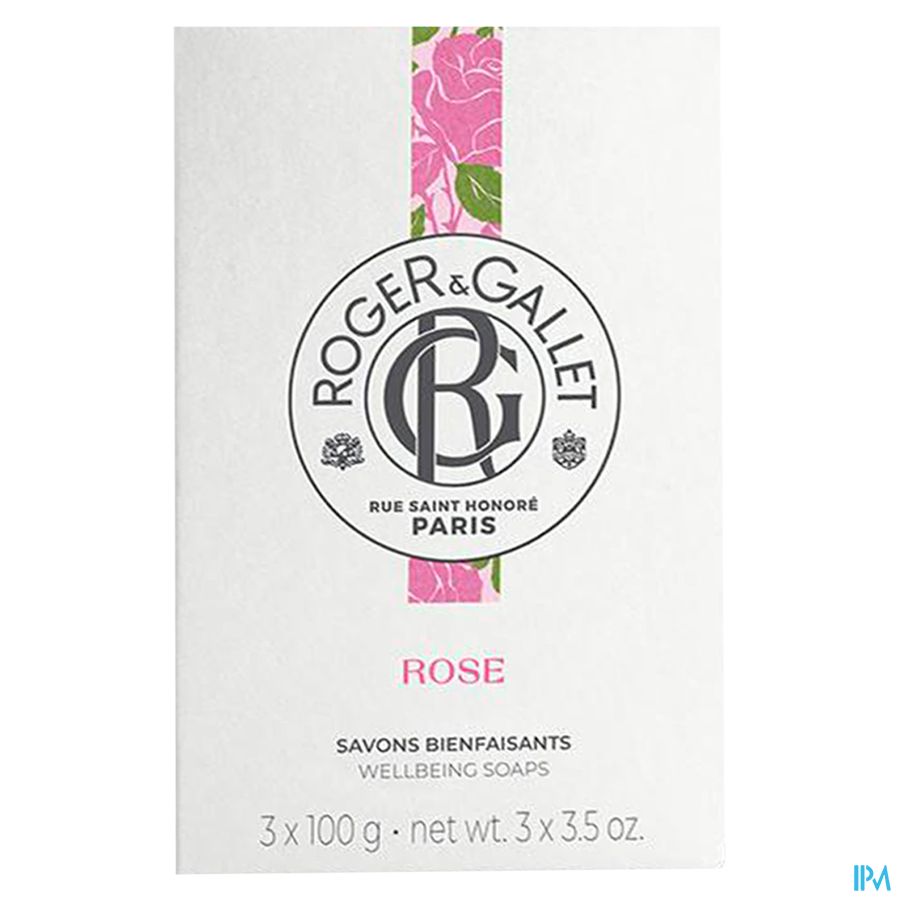 Roger&gallet Rose Boite 3 Savons 100g 2
